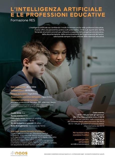 L’INTELLIGENZA ARTIFICIALE E LE PROFESSIONI EDUCATIVE